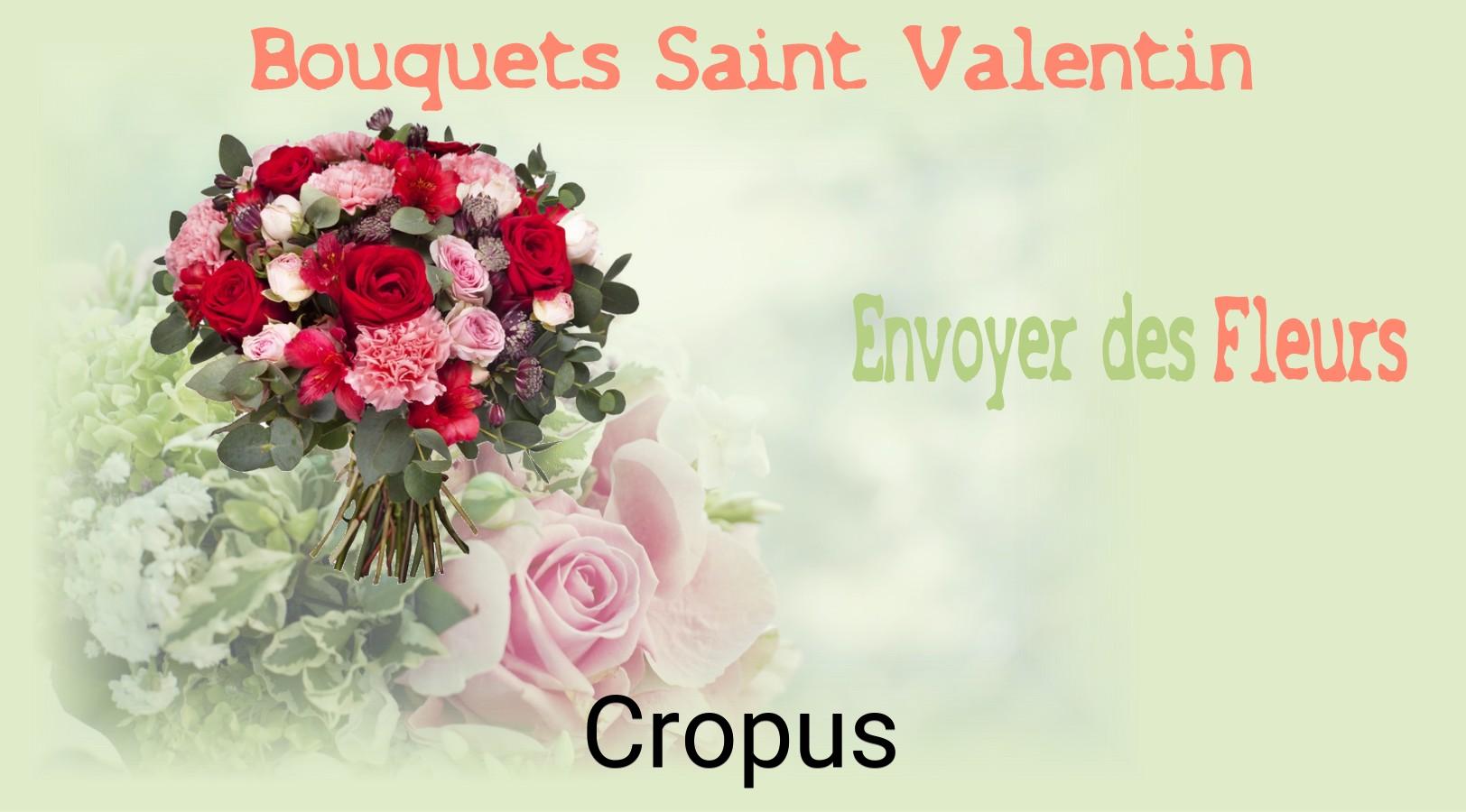 Roses de Saint-Valentin livrées à Cropus